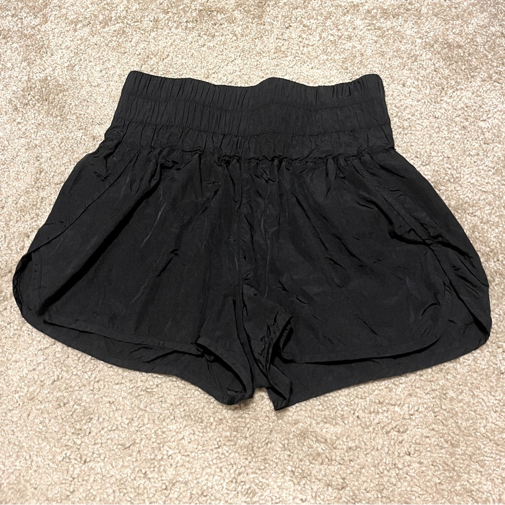 Free People Movement The Way Home Shorts Black Size Medium with Liner